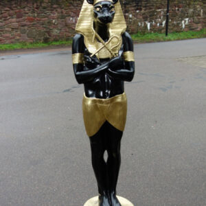 Ägyptische Anubisfigur Gartendeko, 180 cm hoch