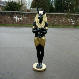 Ägyptische Anubisfigur Gartendeko, 180 cm hoch 4