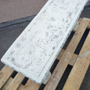 Beton Sitzbank für den Garten, 92 cm lang 6