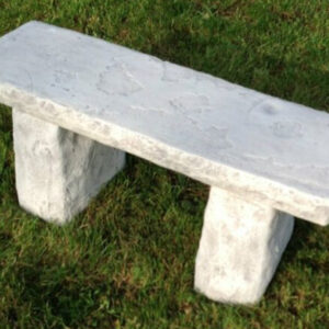 Gartenbank aus Beton Sitzbank, 93 cm lang