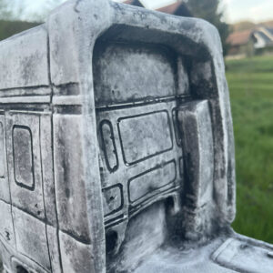 Lastwagen Modell aus Beton, DAF Sattelschlepper, Gartendeko 7