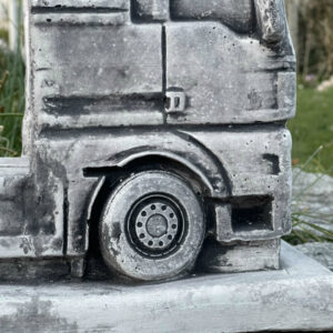 LKW MAN Modell aus Beton, Sattelschlepper für Gartendeko 12