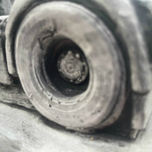 LKW MAN Modell aus Beton, Sattelschlepper für Gartendeko 7