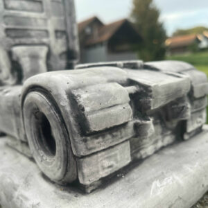 LKW MAN Modell aus Beton, Sattelschlepper für Gartendeko 5