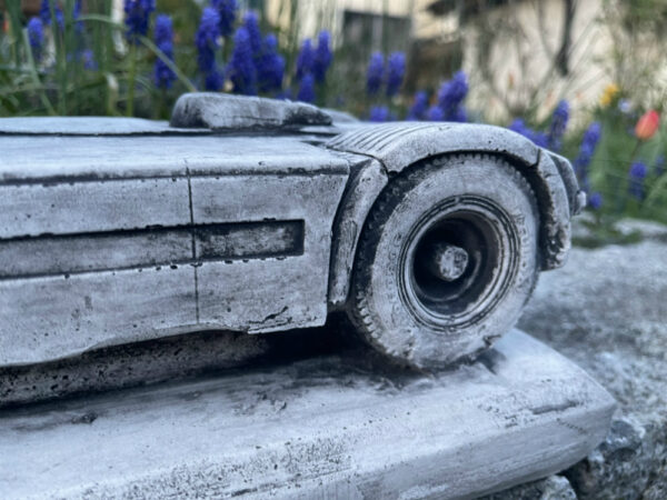 Volvo Lastwagen Modell aus Beton, Zugmaschine für Gartendeko 12