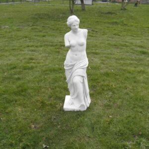 Stein Skulptur der Venus von Milo, 125 cm hoch 1