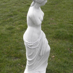 Stein Skulptur der Venus von Milo, 125 cm hoch 6