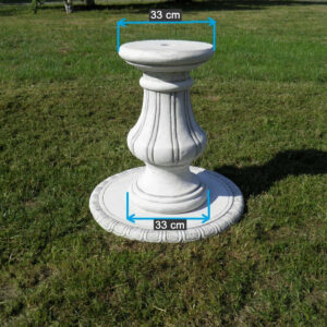 Grosser Garten Springbrunnen aus Beton, Frösche, 155cm hoch 3