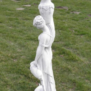Garten Springbrunnen Figur Beton: Hermes's Mutter Maia, 130cm 4