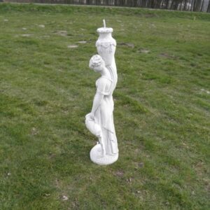 Garten Springbrunnen Figur Beton: Hermes's Mutter Maia, 130cm 3