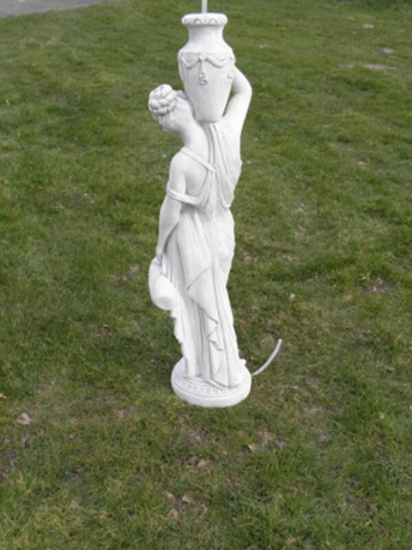 Garten Springbrunnen Figur Beton: Hermes’s Mutter Maia, 130cm 7