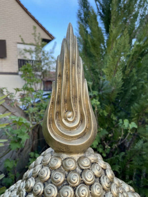 XXL Buddhafigur Büste, 117 cm hoch als Gartendeko 11