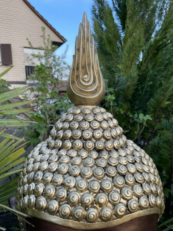 XXL Buddhafigur Büste, 117 cm hoch als Gartendeko 12