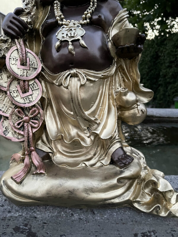 Buddha Figur Wanderbuddha Ho Tai, 45 cm hoch 11