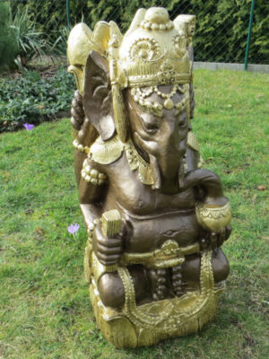 Gartendeko Buddha Figuren Kangiten, 70 cm hoch