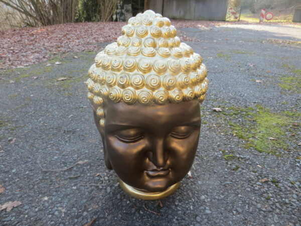 Deko Buddha Kopf gross, 53 cm hoch 2