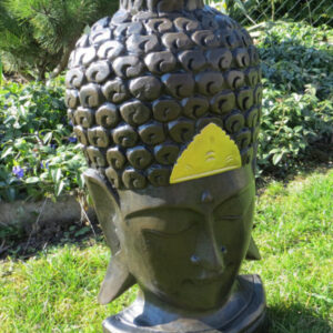 Grosser Buddha Kopf, Vorderseite, 48 cm hoch