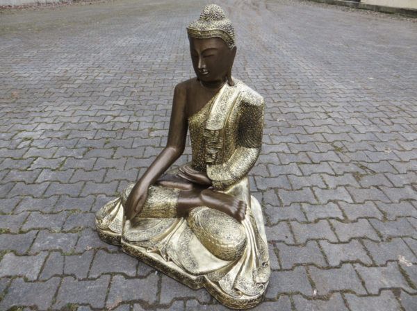 Buddha Statue, sitzend, 60 cm hoch 2