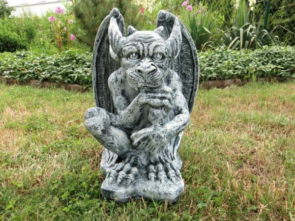 Dekofigur Gargoyle für den Garten, 32 cm hoch 2