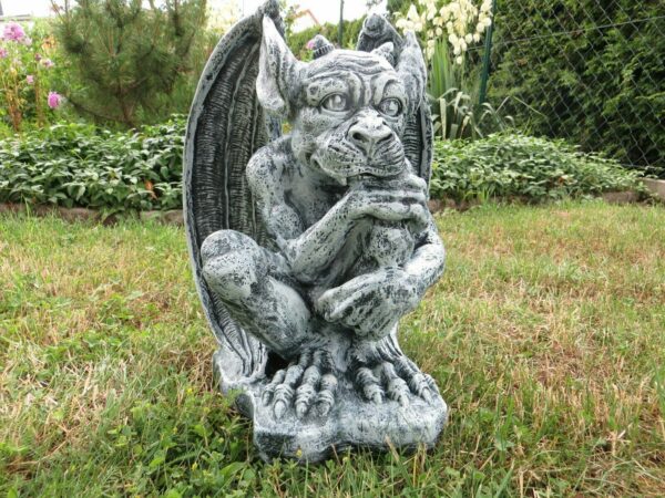 Dekofigur Gargoyle für den Garten, 32 cm hoch