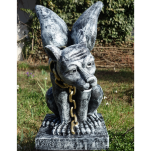Grosse Gargoyle Figur für den Garten, Beast, 51 cm hoch