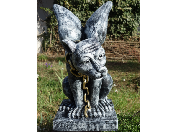 Grosse Gargoyle Figur für den Garten, Beast, 51 cm hoch