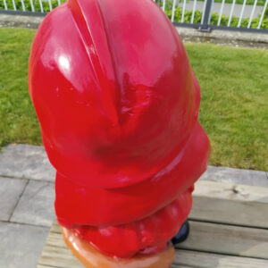 XXL Gartenzwerg Feuerwehrmann, 75 cm hoch 7