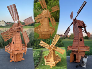Windmühlen in holländischer Bauart