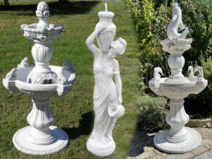 Springbrunnen aus Steinguss