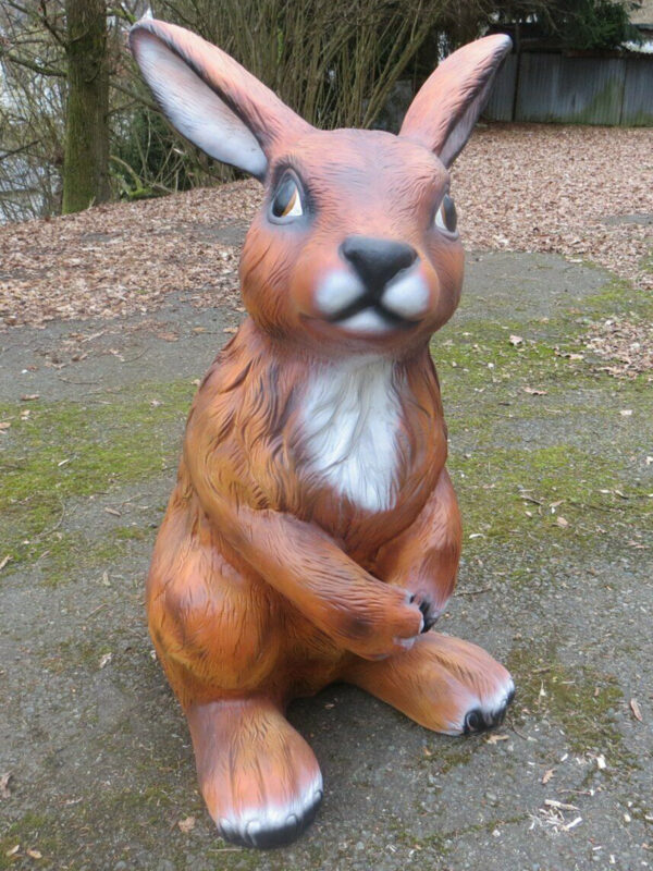 Riesiger Hase für die Osterdeko, 115 cm hoch