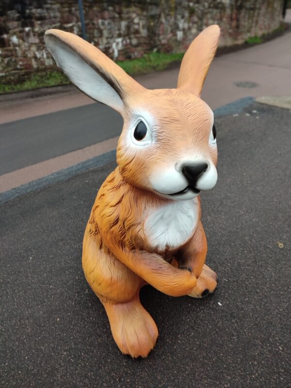 Riesiger Hase für die Osterdeko, 115 cm hoch 4