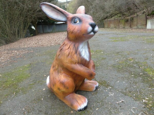 Riesiger Hase für die Osterdeko, 115 cm hoch 6