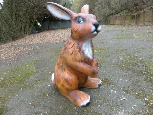 Riesiger Hase für die Osterdeko, 115 cm hoch 7