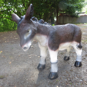 Kleine Dekofigur Eselkind, 40 cm hoch 5