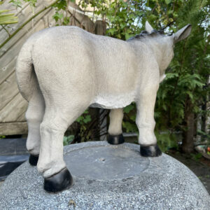 Kleine Dekofigur Eselkind, 40 cm hoch 4