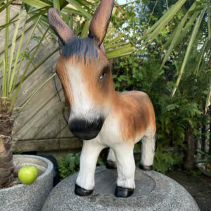 Deko Esel Gartenfigur, stehend, 50 cm hoch 2