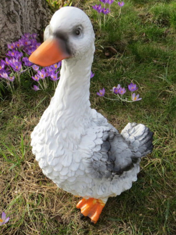 Deko Gans für den Garten, 48 cm hoch