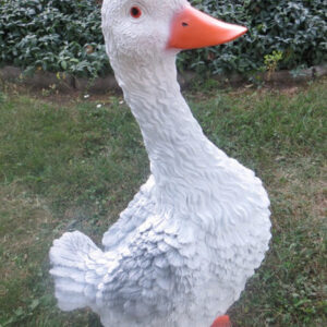 Grosse Deko Gans für den Garten, verschiedene Farben, 75 cm