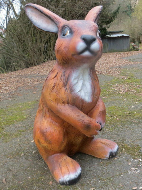 XXL Hasenfigur als Gartendeko, 115 cm hoch 4