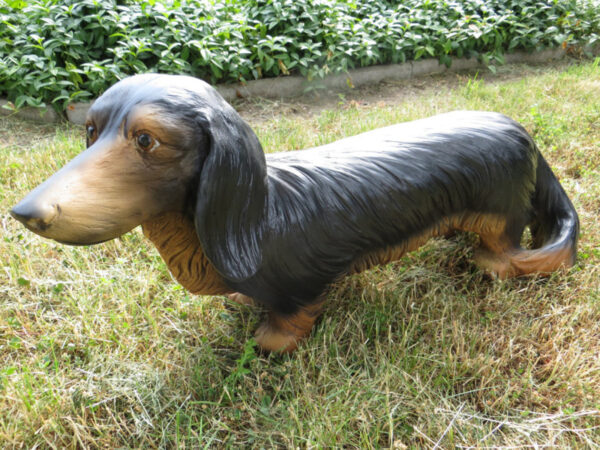 Dackel Dekohund für den Garten und die Wohnung, 63 cm lang