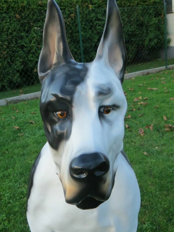 Deutsche Dogge Dekofigur, stehend, 110 cm hoch 2