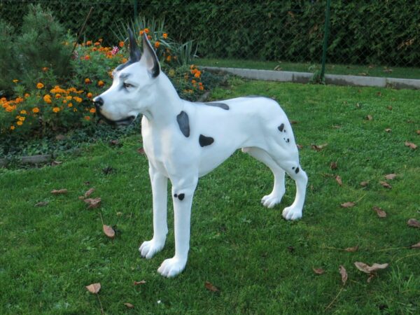 Deutsche Dogge Dekofigur, stehend, 110 cm hoch 4