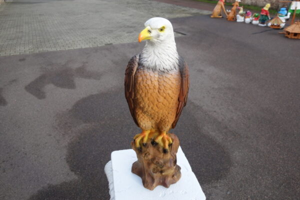 Weisskopfseeadler Dekofigur für draussen und drinnen, 53 cm hoch 2