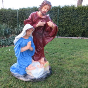 Krippenfiguren Krippenbild Maria, Josef, Jesus, 80 cm hoch 6