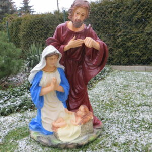Krippenfiguren Krippenbild Maria, Josef, Jesus, 80 cm hoch 5