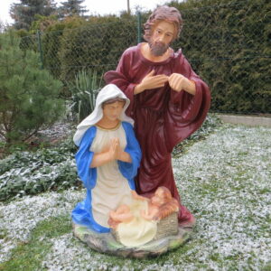 Krippenfiguren Krippenbild Maria, Josef, Jesus, 80 cm hoch 8