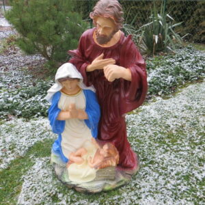Krippenfiguren Krippenbild Maria, Josef, Jesus, 80 cm hoch 2