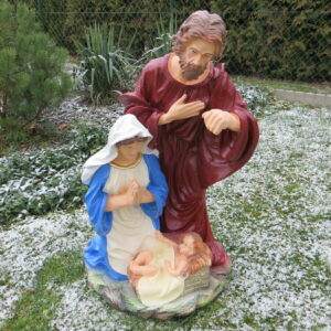 Krippenfiguren Krippenbild Maria, Josef, Jesus, 80 cm hoch 3