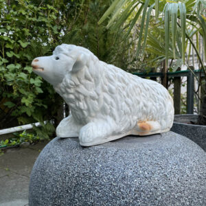 Krippenfiguren 4 Schafe passend zur Krippe 80cm hoch 2