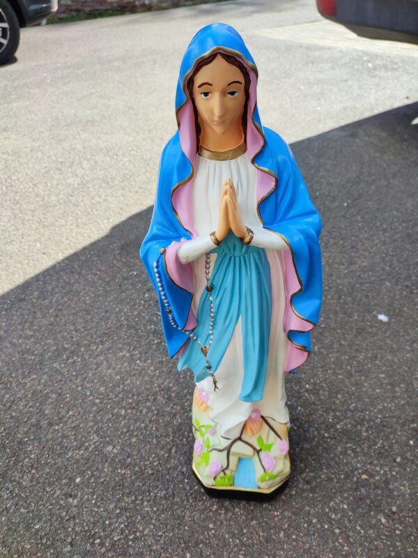 Heilige Maria, betend, Krippenfigur 65 cm hoch